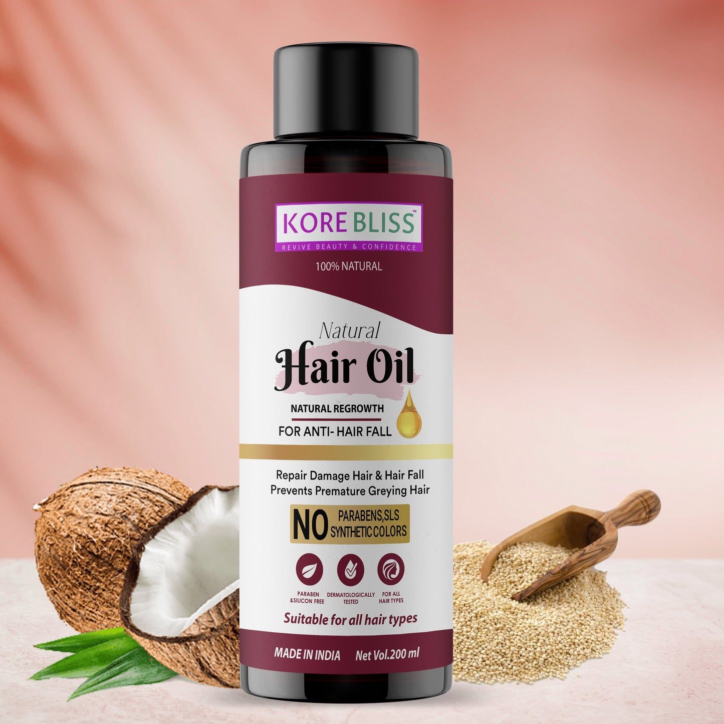Kore Bliss Hair Renewal Kit - 500ml