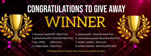 Kore Bliss Give Away Winners