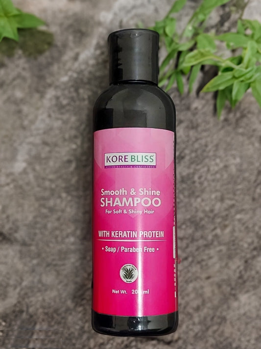 Kore Bliss Keratin Shampoo for Smooth & Shine Hair - 200ML