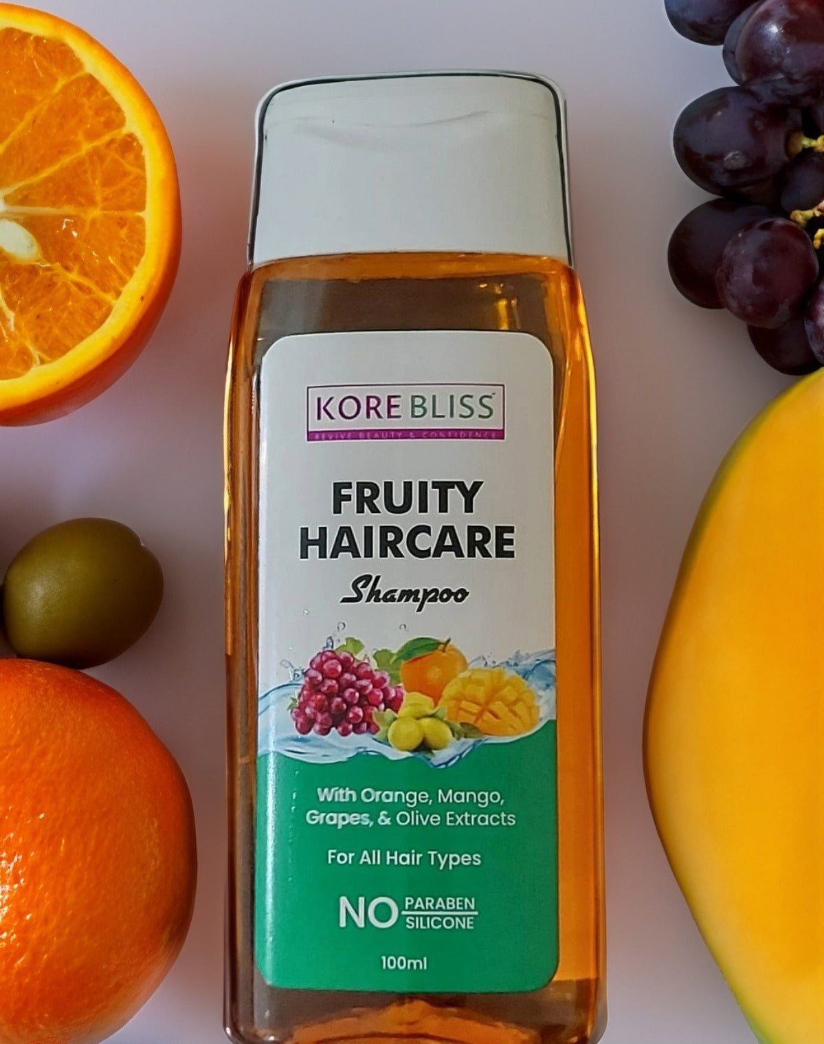 Compact Beauty: KoreBliss Multi Fruit and Almond Travel Set - 320ml