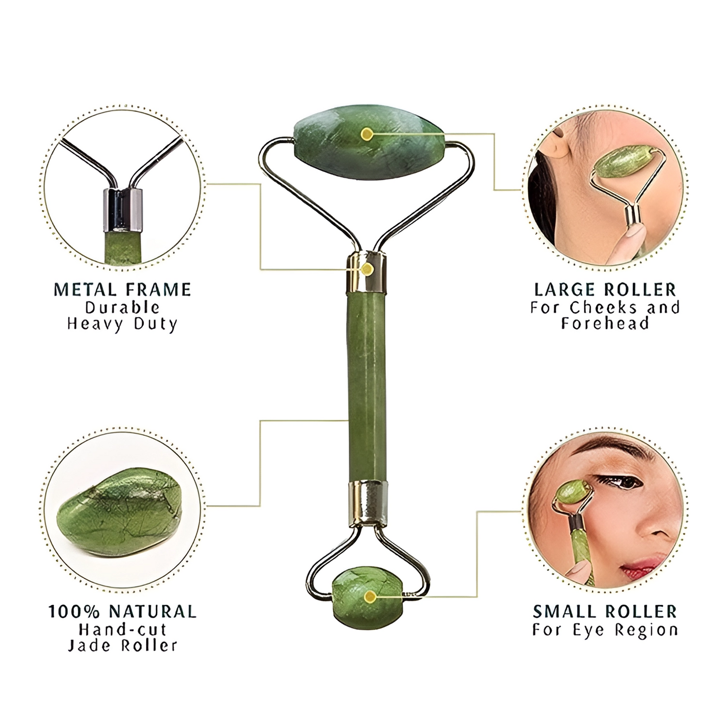 Kore Bliss Jade Roller and Gua-sha