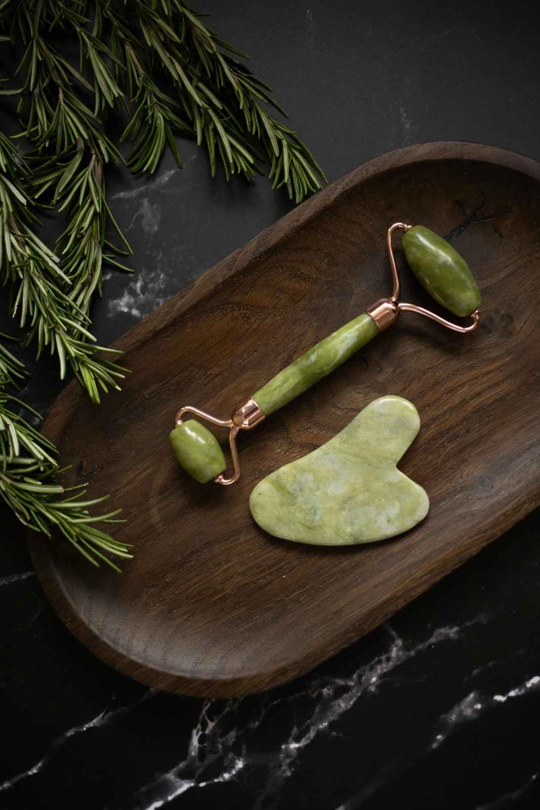 Kore Bliss Jade Roller and Gua-sha