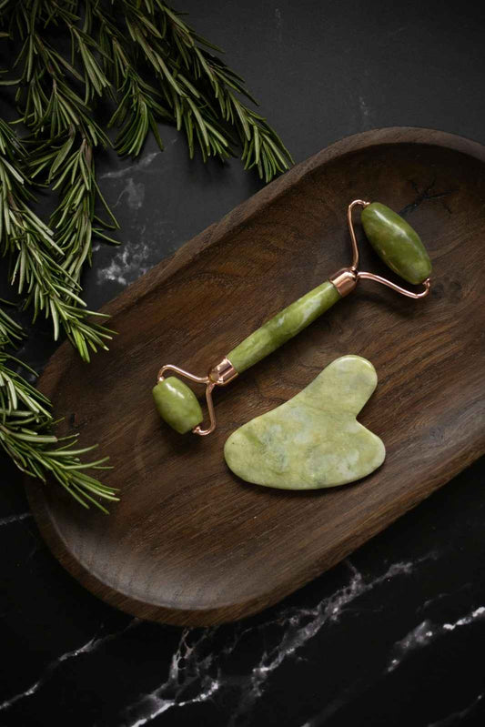 Kore Bliss Jade Roller and Gua-sha