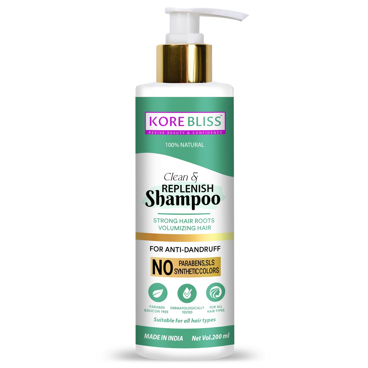 Kore Bliss Anti Dandruff Shampoo - 200ml