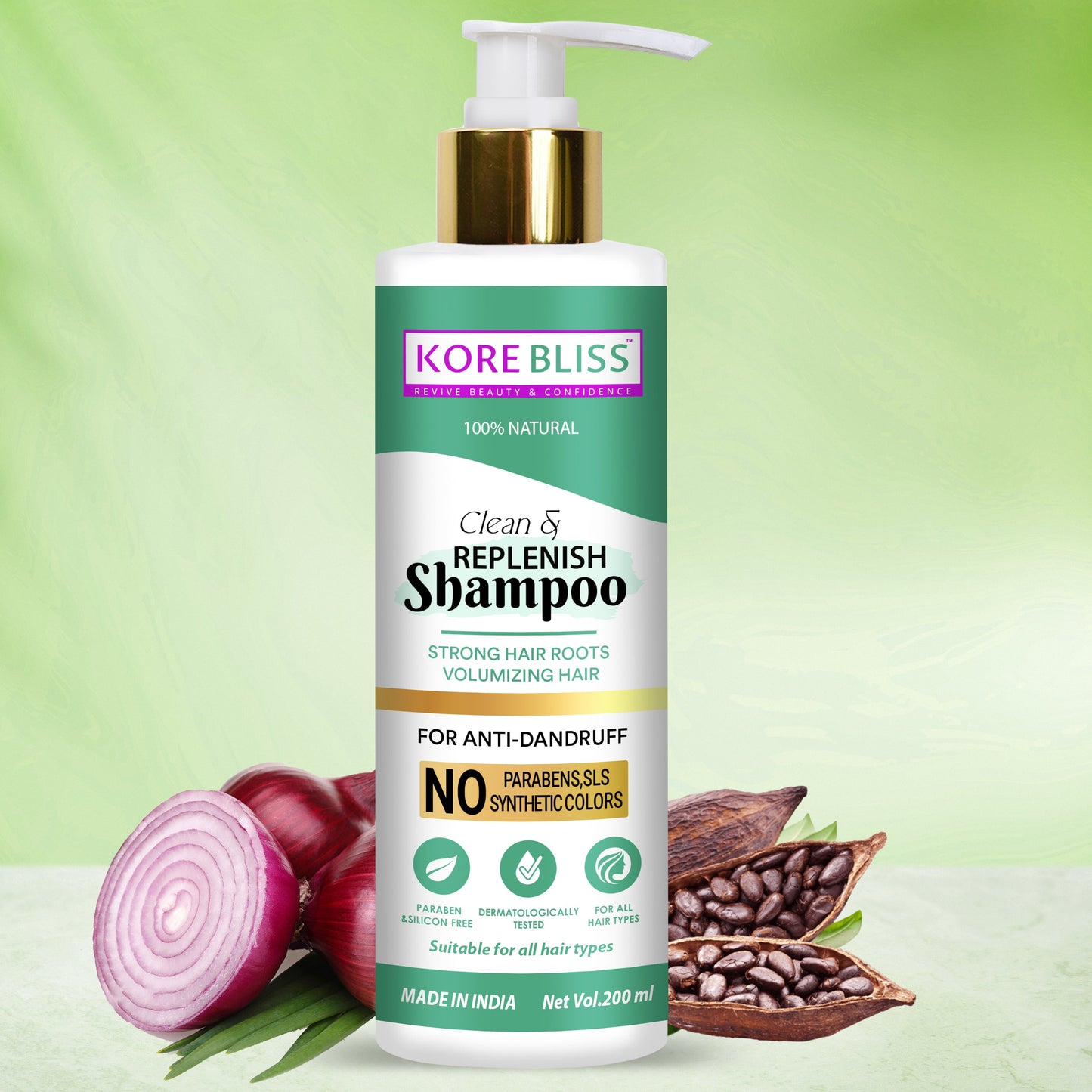 Kore Bliss Anti Dandruff Shampoo - 200ml