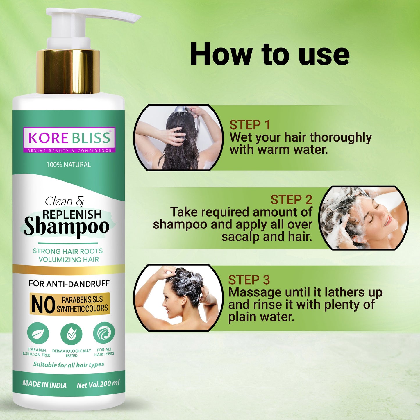 Kore Bliss Flake-Free Fusion Kit - 300ml