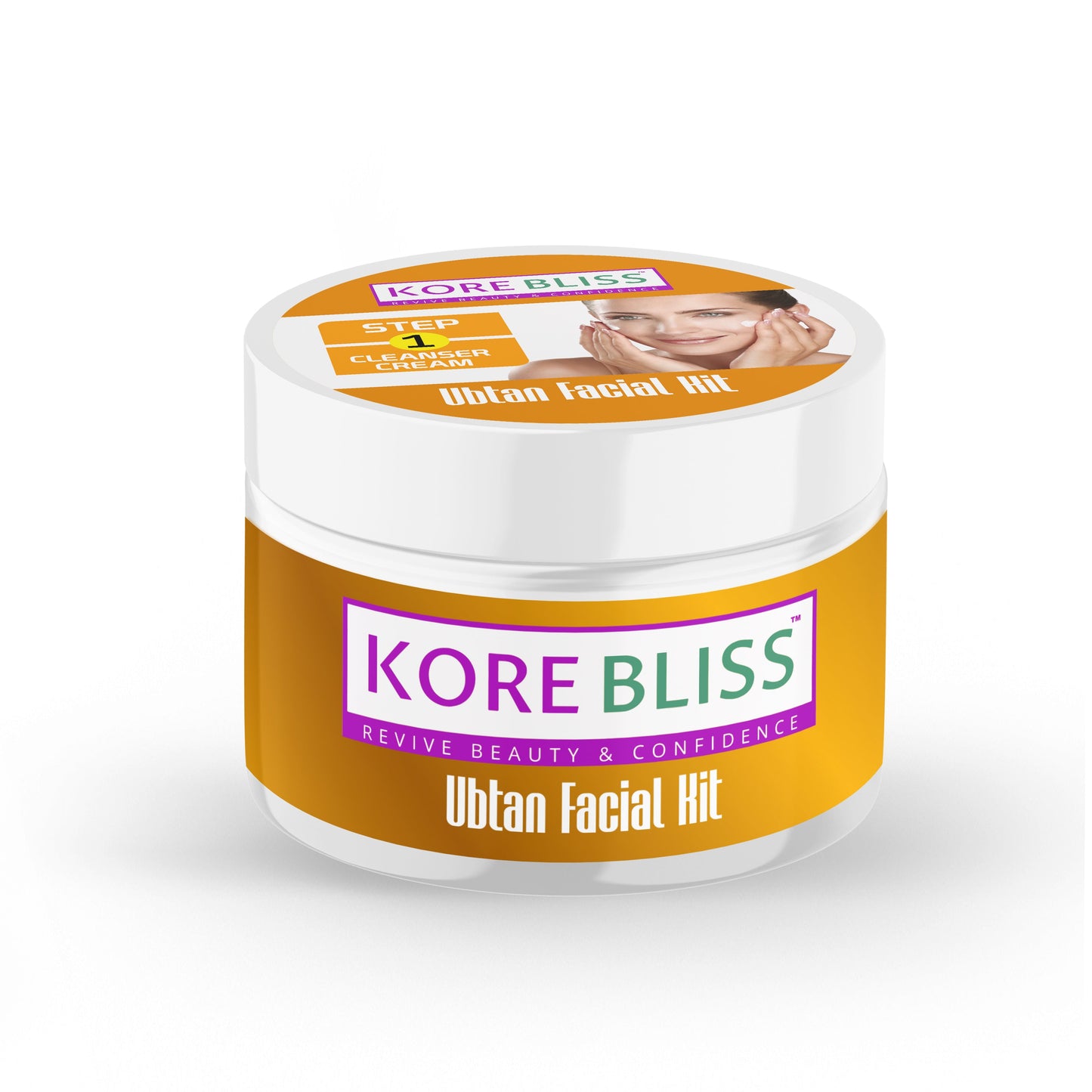 Kore Bliss Ubtan Facial Kit - Step into Radiance - 125g