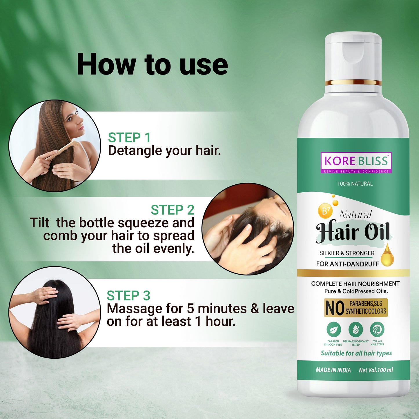 Kore Bliss Flake-Free Fusion Kit - 300ml