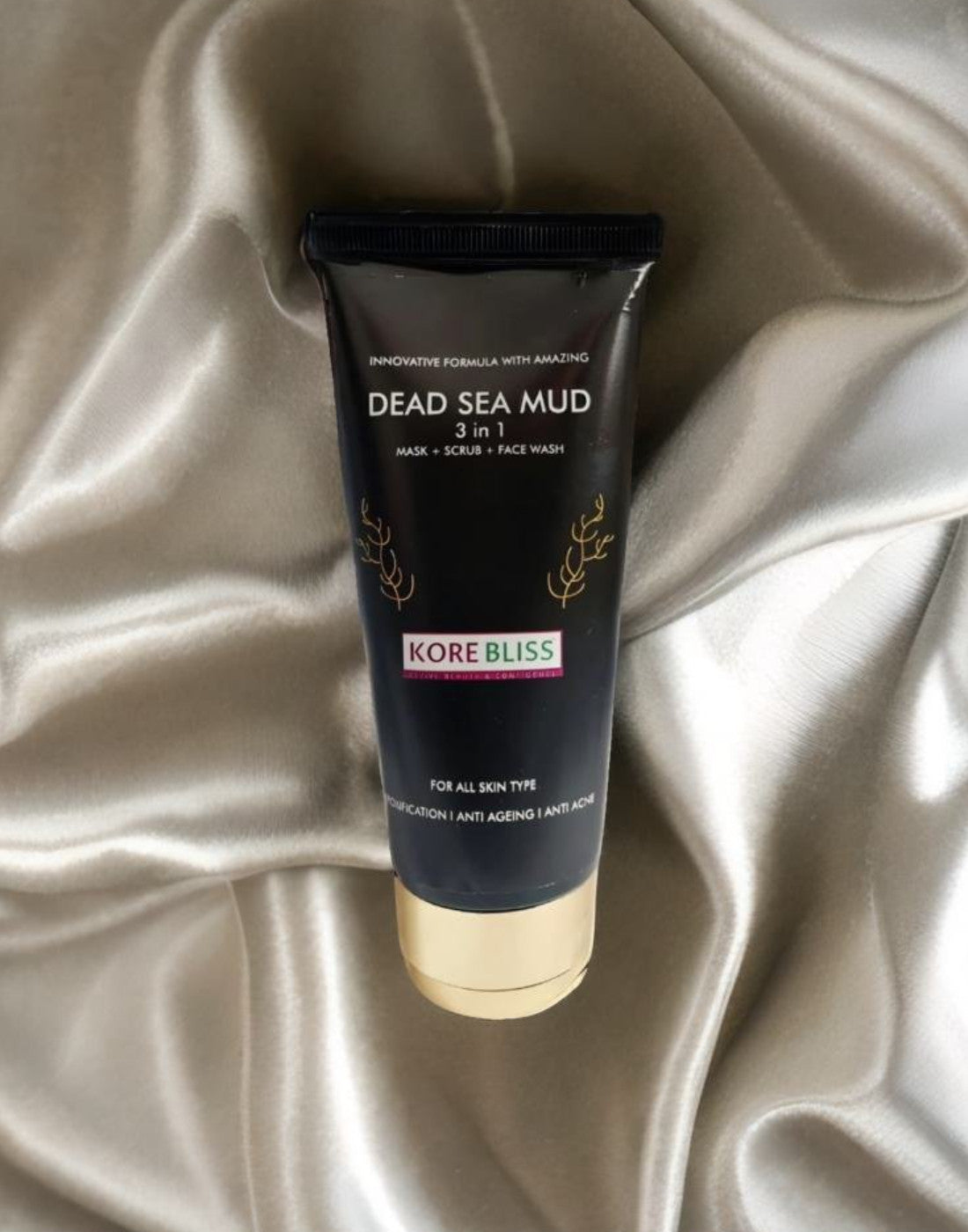 Kore Bliss Dead Sea Mud Trio Face Wash, Scrub and Mask - 100g